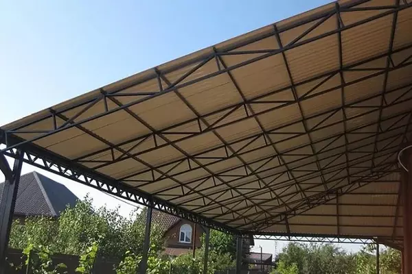 Односкатные навесы в Всеволожске